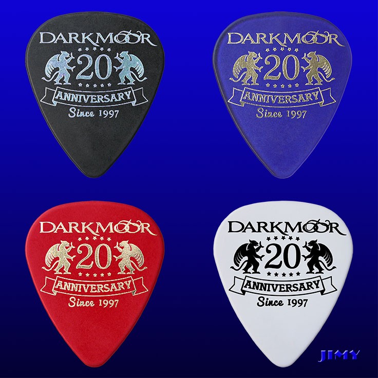 Custom Picks Dark Moor (Pack of 4 picks)