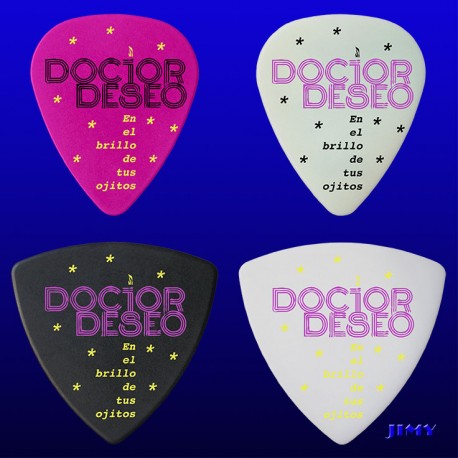 Doctor Deseo 2024 (Pack de 4 púas)