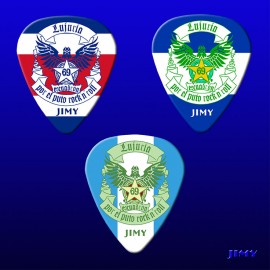 Lujuria Gira Latinoamérica (Pack de 3 púas)